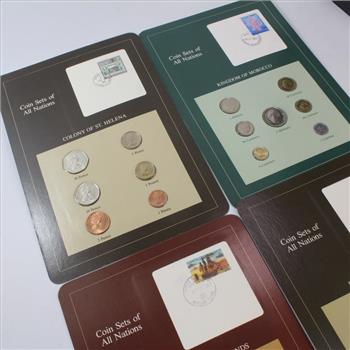 Franklin Mint Coin Sets Of All Nations, 4 Sets