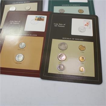 Franklin Mint Coin Sets Of All Nations, 4 Sets
