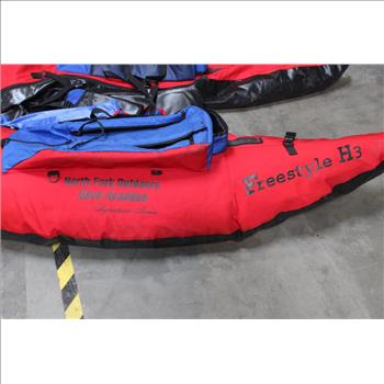 Freestyle  Red Single Person Inflatable Raft