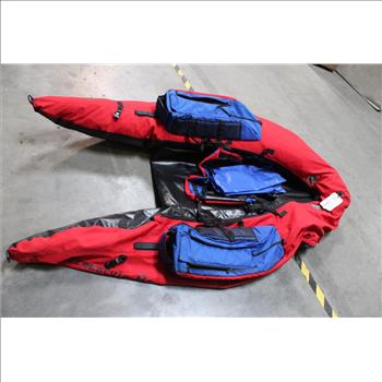 Freestyle  Red Single Person Inflatable Raft