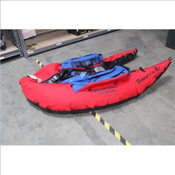 Freestyle  Red Single Person Inflatable Raft