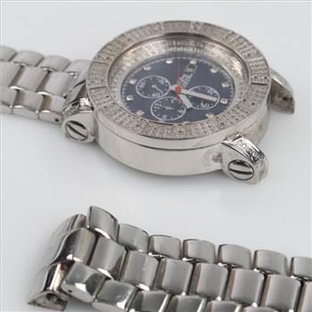 Freeze Chronograph Diamond Accent Watch