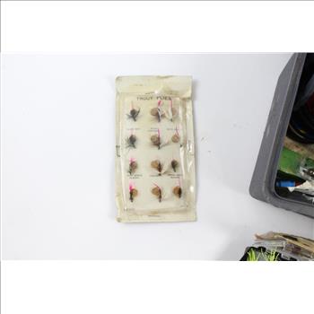 Freshwater Fishing Tackle Box, 25+ Pieces