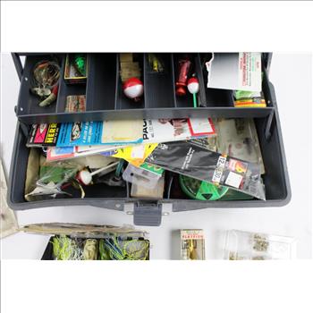 Freshwater Fishing Tackle Box, 25+ Pieces