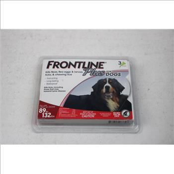 Frontline Plus For Dogs 89-132lbs - 3 Doses