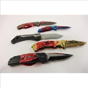 Frost Cutlery And Other Knives, 5 Pieces