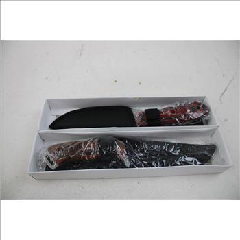 Frost Cutlery Woodlands Elk Hunter Knife, Apache Series Skinner 11 Knife, 2 Pieces