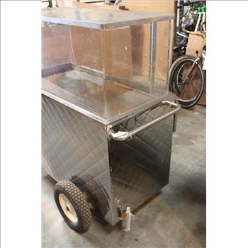 Fruit Vending Push Cart