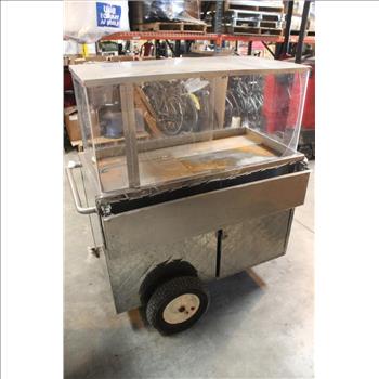 Fruit Vending Push Cart