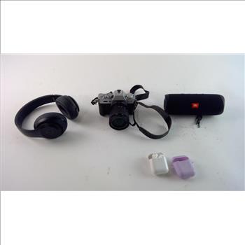 Fujifilm Camera, JBL Speaker, And More, 4 Pieces