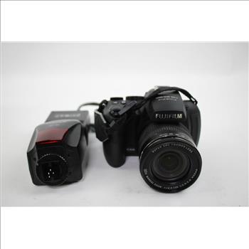 FujiFilm FinePix HS25EXR Digital Camera, With RF-42 Flash And Remote Shutter Release
