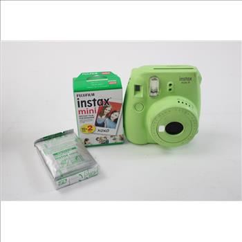 Fujifilm Insta X Mini 9 Polaroid Camera And Film