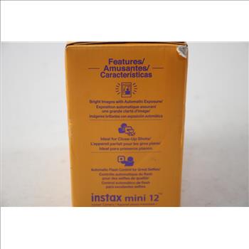 Fujifilm Instax Mini 12 Instant Camera, Purple