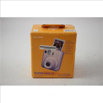 Fujifilm Instax Mini 12 Instant Camera, Purple