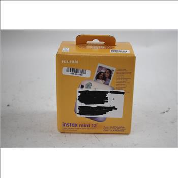 Fujifilm Instax Mini 12 Instant Film Camera- Lilac Purple