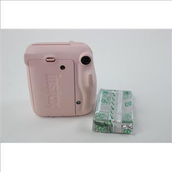 Fujifilm InstaX Mini11 Polaroid Camera With A Pack Of Film