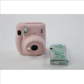 Fujifilm InstaX Mini11 Polaroid Camera With A Pack Of Film
