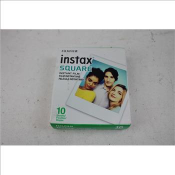 FujiFilm Instax Square SQ6 Instant Camera With Instant Film 10 Sheets Pack