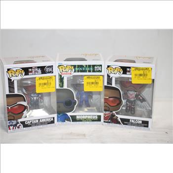 Funko Pop!, Ban Dai, And More Lot, 7 Pieces