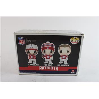 Funko Pop! Football Patriots Figure 3-Pack