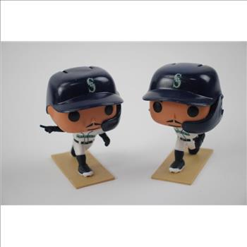 Funko Pop MLB Mariners Rodriguez Figurines, Sky Box NBA Houston Eric Riley Cards, And More,  23+ Pieces
