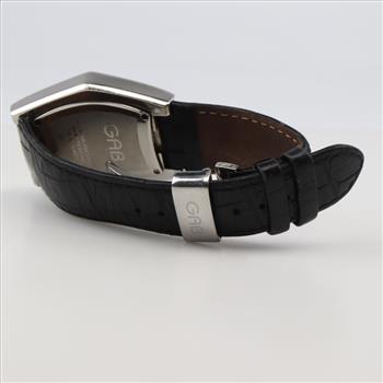 GAB Diamond Accent Stainless Steel Watch