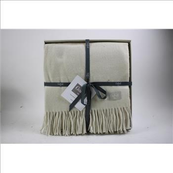 Gabel Off-White Throw Blanket