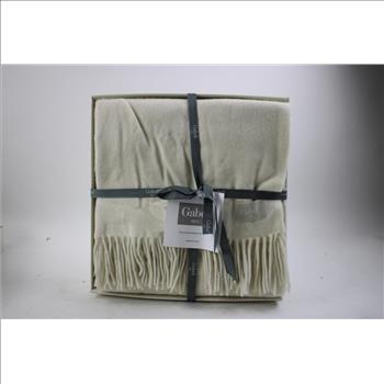 Gabel Off-White Throw Blanket