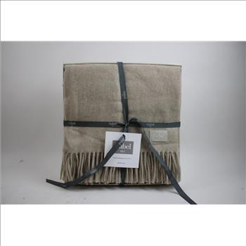 Gabel Throw Blanket, Light Brown