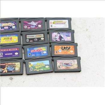 Game Boy Advanced Games; 20 Pieces