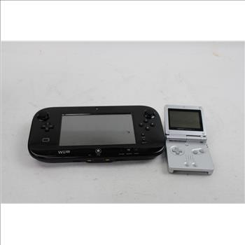 GameBoy Advance SP, Wii U GamePad, Sold For Parts
