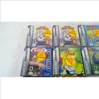 Gameboy Advanced Games, 12  Pieces