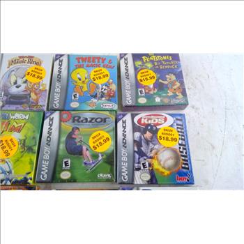 Gameboy Advanced Games, 12  Pieces