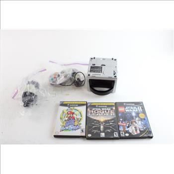 Gamecube Console With Games & Accessories