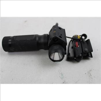 Gamo Laser Light, Grip Light Mount, Hoppe's Gun Cleaning Tools, 3 Pieces