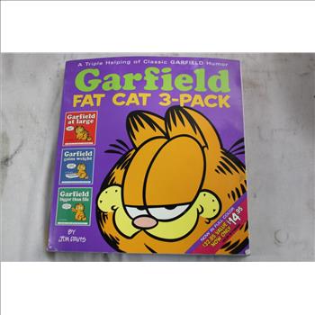 Garfield Fat Cat 3-pack Comic Book, White Envelope Packets Of 50 Pcs, 4+ Pieces