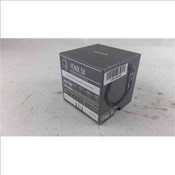 Garmin Fenix 5X Smartwatch Sold For Parts