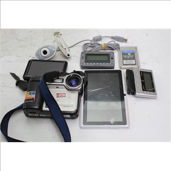 Garmin GPS, Delphi XM Satellite Radio Receiver And More Electronics, 11 Pieces