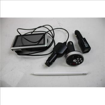 Garmin Nuvi, JBL Speaker, AUX Cable, And More, 7 Pieces