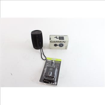 Garmin Speak With Alexa, 100-Watt Inverter & IHome Speaker, 3 Pieces