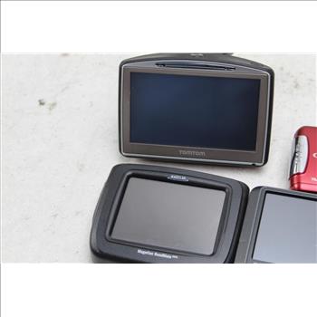 Garmin, Tomtom, Magellan Gps, Canon Camera 5 Pieces