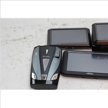 Garmin, Tomtom, Magellan Gps, Cobra Radar Detector 5 Pieces