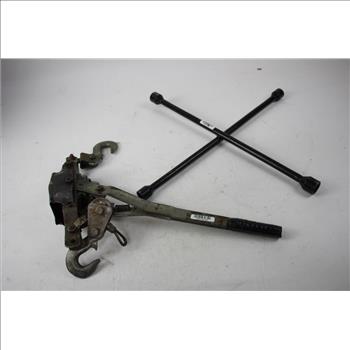 Gasoline Container, Lug Wrench,  And More