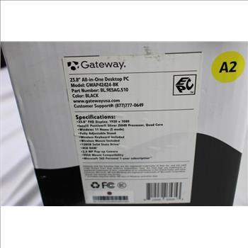 Gateway All In One Desktop PC 23.8