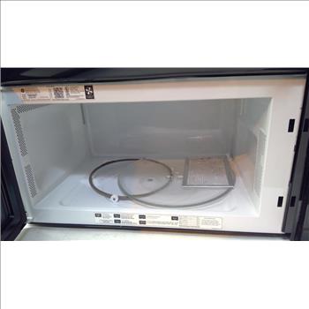 GE Black Microwave