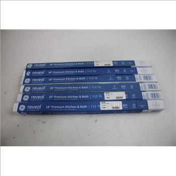 Ge Reveal Light Tubes 6 Pack