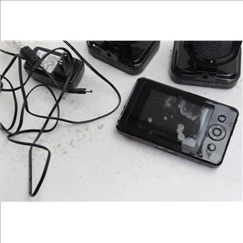 GE Wireless Color Cameras, And LCD Monitor 3 Pieces