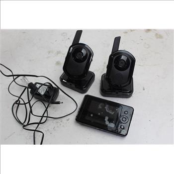 GE Wireless Color Cameras, And LCD Monitor 3 Pieces