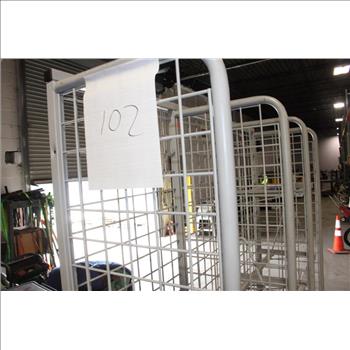 Gear Grid Rolling Utility Rack