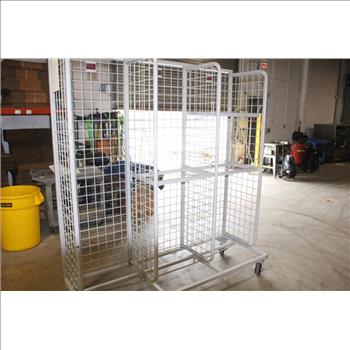 Gear Grid Rolling Utility Rack
